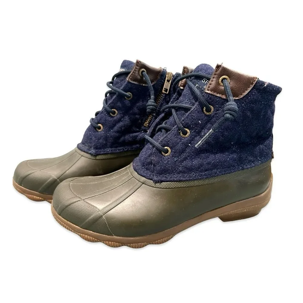 Sperry Classic Quilted Wool Rubber Duck Boots Women’s 7.5